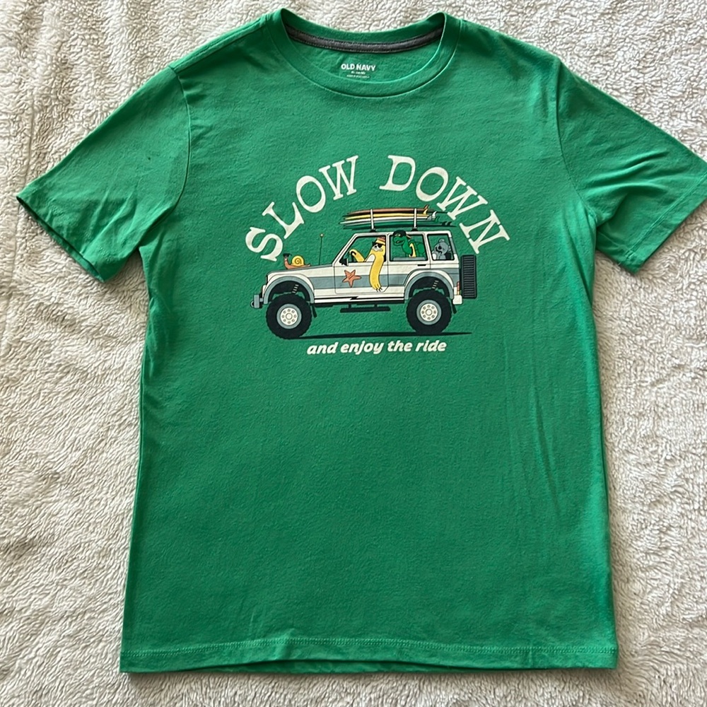 OLD NAVY Graphic Short Sleeve T-Shirt, Youth XL (14/16)